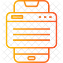 Navegador de teléfono inteligente  Icono
