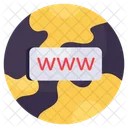 Www World Wide Web Cuadro De Busqueda Icono