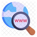 Navegador Web Busqueda Global SEO Global Icon