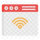 Navegador wi-fi  Icon