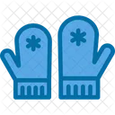 Navidad Guantes Mitones Icon