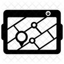 Navigateur Navigation Application Mobile Icône