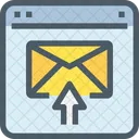 Navigateur de messagerie  Icône