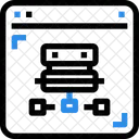 Réseau de navigateur  Icône