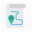 Navigation Map Location Icon