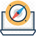 Tracking Location Compass Icon