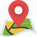 Location Map Geolocation Icon