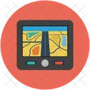 Map Device Mobile Icon
