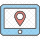 Tablet Navigation Location Icon