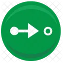 Road Motion Sign Icon