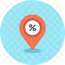 Navigation Pin Location Icon