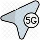 Navigation 5 G Communication Icon