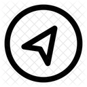 Navigation Compass Cursor Icon