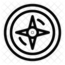 Navigation Compass Location Icon