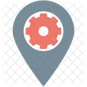 Navigation Pin Location Icon