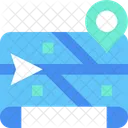 Navigation Map Arrow Icon