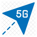 5 G Navigation Direction Icon