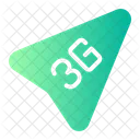 3 G Navigation Direction Icon