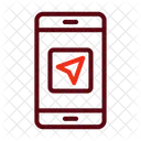 Navigations App GPS Standort Symbol
