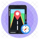 Location App Navigation App Online Location Icon