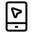 Navigation App Mobile Icon
