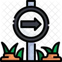 Navigation Board Signpost Direction Board Icon