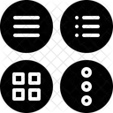 Navigation Drawer Hamburger Menu Line Icon