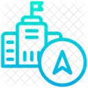 Direction De Lecole Emplacement De Lecole Pointeur De Navigation Icon
