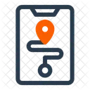 Navigation GPS Satellite Suivi Icône