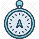 Navigation Compass Instrument Icon