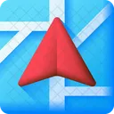 Navigation Location Direction Icon