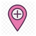 Navigation Location Mark Icon