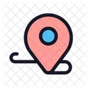 Navigation Compass Location Icon