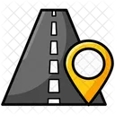 Navigation Road Road Map Road Direction Icon