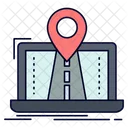 Navigation Route  Icon