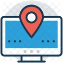 Online Map Service Icon