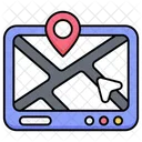 Dashboard Location Way Icon