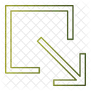 Navigationspfeil Nach Unten Navigation Pfeil Symbol