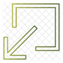 Navigationspfeil Nach Unten Navigation Pfeil Symbol