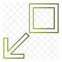 Navigationspfeil Nach Unten Navigation Pfeil Symbol