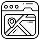 Navigationssystem Automatisierung Fahrzeug Symbol