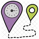 Perno Di Posizione Gps Navigazione Icon