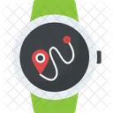 Intelligente Navigazione Smartwatch Icon