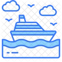 Iate Navio Barco Icon