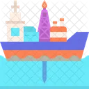Navio de perfuração  Ícone