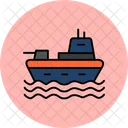 Navio militar  Icon