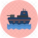 Navio militar  Icon