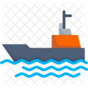 Navio Carga Petroleo Icon