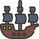 Navio pirata  Icon