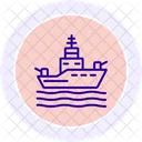 Navires Militaires Marine Icône